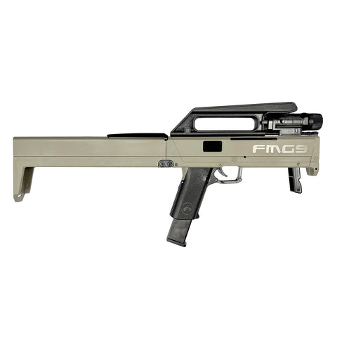 Compact FMG9 Gel Blaster Submachine Gun with Safe, Semi, and Full Auto Modes