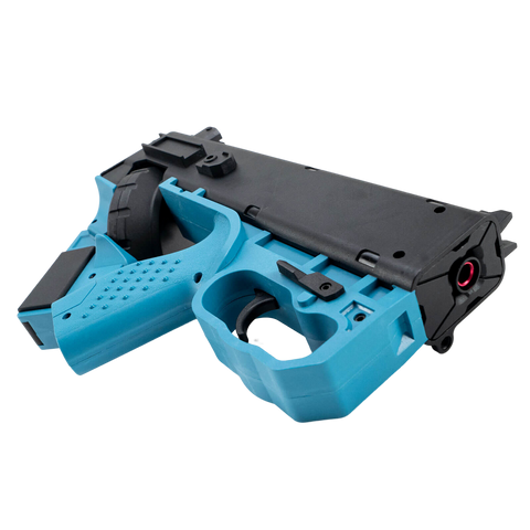 Cyberpunk 2077 DR-12 Quasar electric SMG blue gel blaster for intense battles