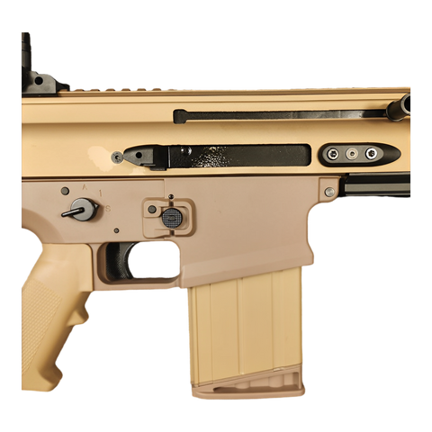 Fn scar hmk17 by mingchao electric gel blaster for rapid firing