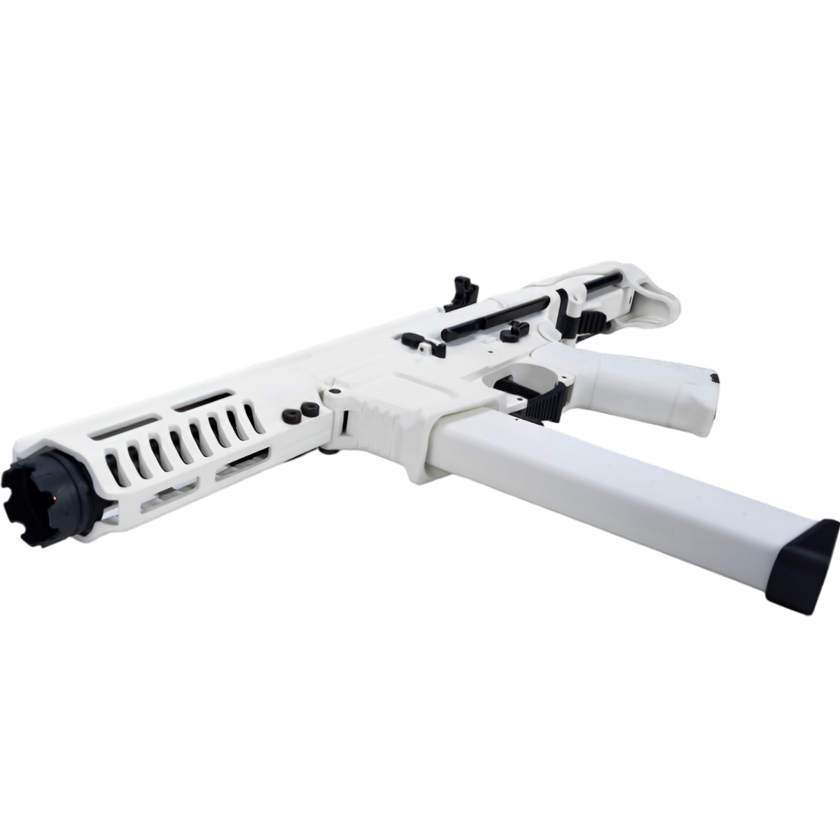 High-Quality White ARP9-5.0 Gel Blaster by XIAOYUELIANG for Tactical Play