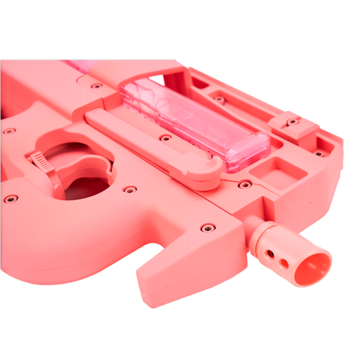 P90 pink by Bingfeng gel blaster electric SMG for enhanced gameplay