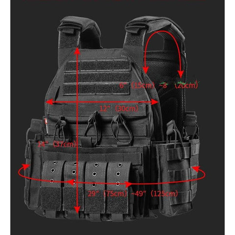 Versatile tactical vest with customizable storage for Gel Blaster equipment